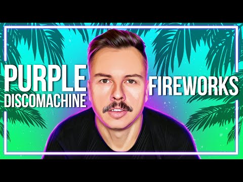 Youtube: Purple Disco Machine - Fireworks feat. Moss Kena & The Knocks [Lyric Video]