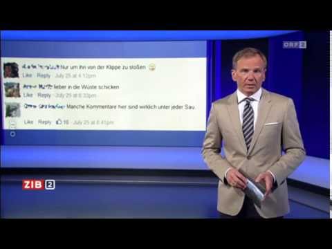 Youtube: Armin Wolf ZIB2 Hasspostings, 29.07.2015