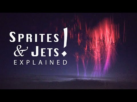 Youtube: Red Sprites and Blue Jets Explained - New Discovery!