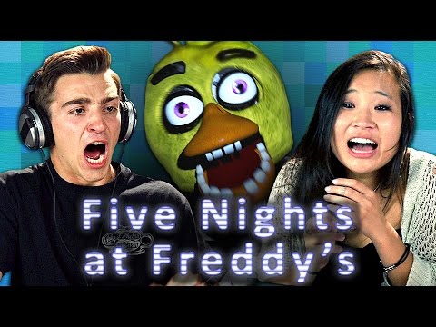 Youtube: FIVE NIGHTS AT FREDDY'S (Teens React: Gaming)