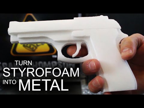Youtube: How To Turn Styrofoam, Into Solid Aluminum