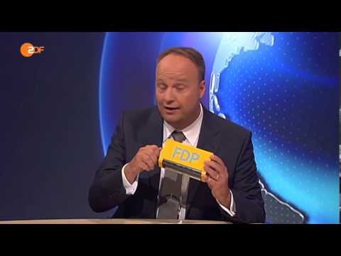 Youtube: heute-show (20.09.2013) Oliver Welke trauert um FDP