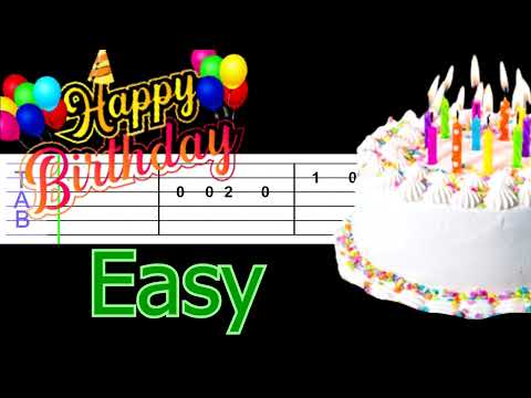 Youtube: 🎈Happy Birthday 🎂 Guitar Tab 🎉