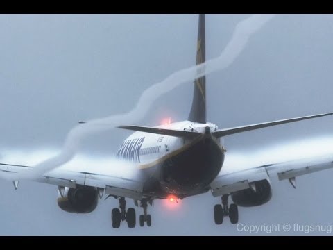 Youtube: Video zeigt spektakuläre Luftwirbel bei Flugzeugen