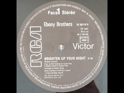 Youtube: The Ebony Brothers - Brighten Up Your Night 1983