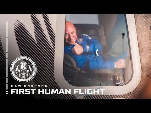 Youtube: Replay - New Shepard First Human Flight