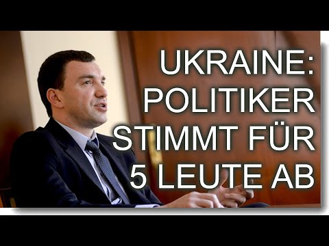 Youtube: Ukrainischer Abgeordneter stimmt für 5 Personen ab
