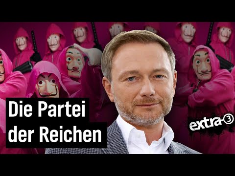 Youtube: Christian Lindner und die FDP: Der Markt regelt alles | extra 3 | NDR