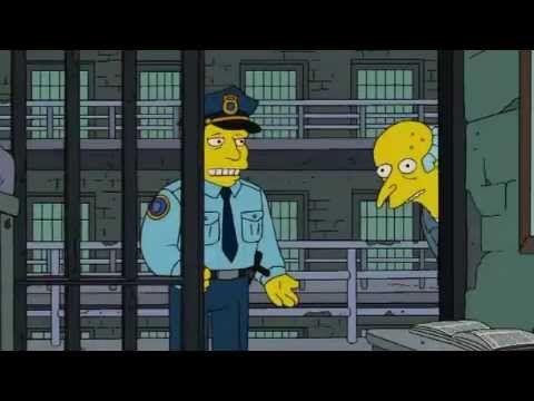 Youtube: Mr Burns im Knast