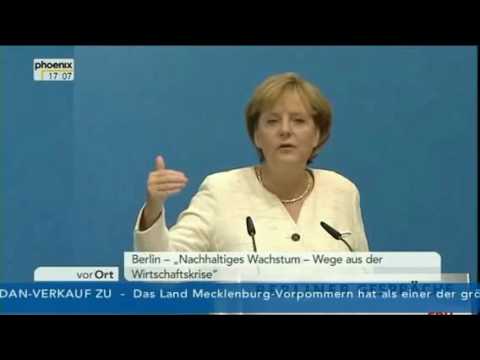 Youtube: Merkel deutet Verschwörung der Finanzelite an