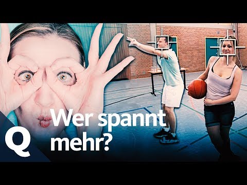 Youtube: Sozialexperiment: Mann oder Frau – wer guckt mehr hin? | Quarks