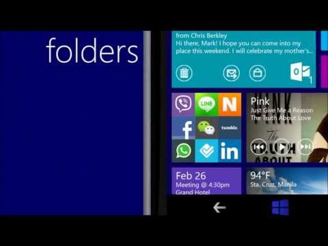 Youtube: Windows  Phone 8.1 / 9.0 Concept UI