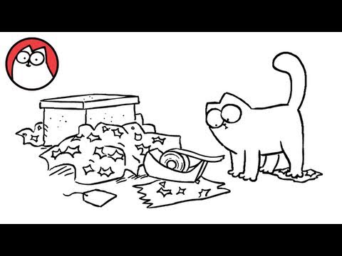Youtube: Sticky Tape - Simon's Cat | SHORTS #13