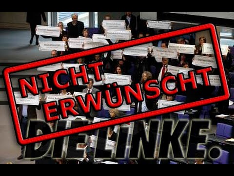 Youtube: Eklat im Bundestag | DIE LINKE wird des Saales verwiesen - Die ganze Geschichte.