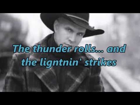 Youtube: Garth Brooks - The Thunder Rolls (With Lyrics And Pics)