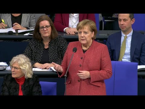 Youtube: KANZLERIN MERKEL: "Als Physikerin geht es mir bei den Zahlen um die Wahrheit"