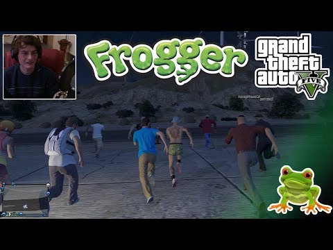 Youtube: GTA 5 FROGGER GAME MODE! | DALLMYD