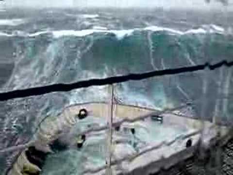 Youtube: Bad Weather On The North Sea | Off The Coast Of Norway | Huge Waves During A Storm In February 2007