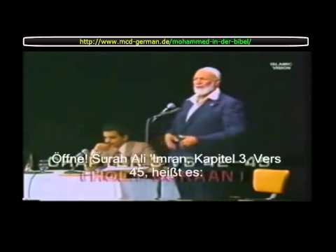 Youtube: Muhammad (saws) in der Bibel - Ahmad Deedat -- Deutsch