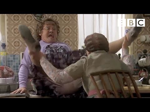 Youtube: Agnes gets herself into a sticky situation | Mrs Brown's Boys - BBC