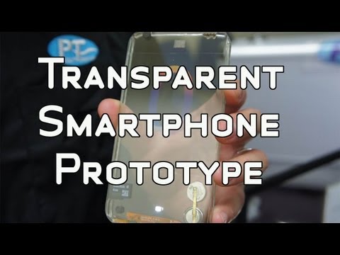 Youtube: Transparent Smartphone Prototype by Polytron Hands On Video
