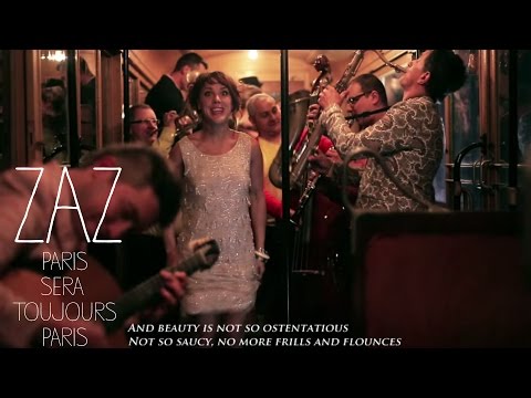 Youtube: ZAZ - Paris sera toujours Paris (Clip officiel)