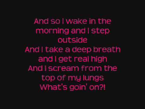 Youtube: What's Up--4 Non Blondes [Lyrics On Screen]