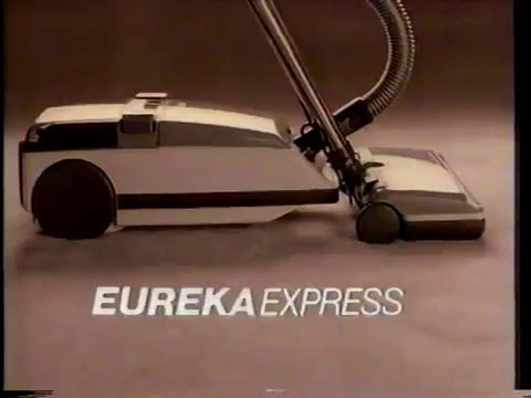 Youtube: 80's Ads: Eureka Express Vacuum Cleaner 1986