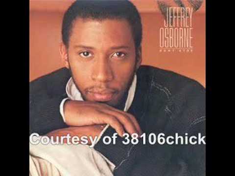 Youtube: Jeffrey Osborne -- "Crazy 'Bout Cha" (1984)