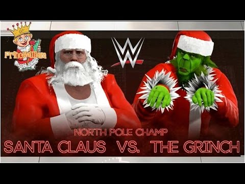 Youtube: WWE 2K17: Santa Claus Vs The Grinch - Christmas North Pole Championship Match