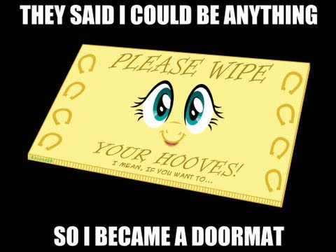 Youtube: YTP - Fluttershy is a Doormat