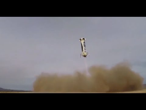 Youtube: Watch Blue Origin's New Rocket Complete Historic Controlled Vertical Landing
