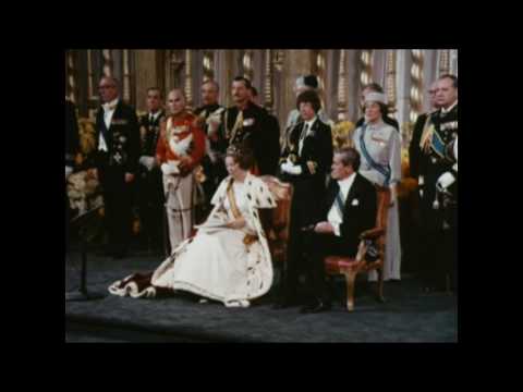 Youtube: Beëdiging en inhuldiging Koningin Beatrix in de Nieuwe Kerk (1980)