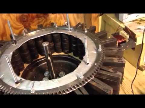 Youtube: Ed Leedskalnin Magnetic  flywheel