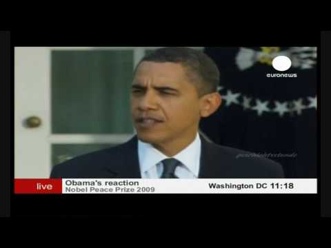 Youtube: Barack Obama 'humbled' by Nobel Peace Prize Honor (Friedensnobelpreis 2009)
