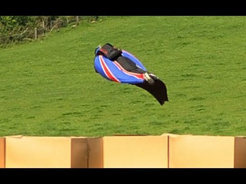 Youtube: Wingsuit daredevil stuntman Gary Connery jumps from 2,500ft without parachute