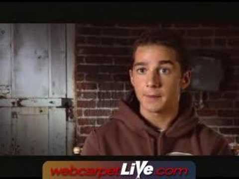 Youtube: Exclusive Interview with Shia LaBeouf