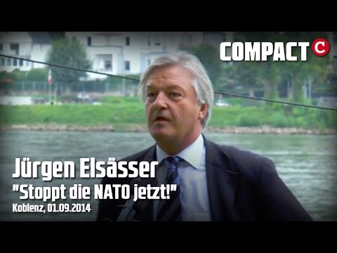 Youtube: "Stoppt die NATO jetzt!" - Jürgen Elsässer / Mahnwache Koblenz 1.9.2014