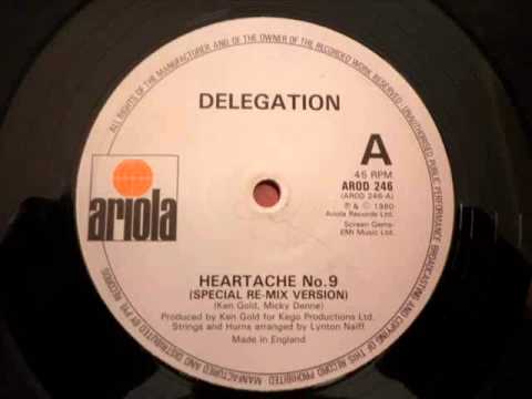 Youtube: Delegation - Heartache n° 9 (version longue HQ - 1980)