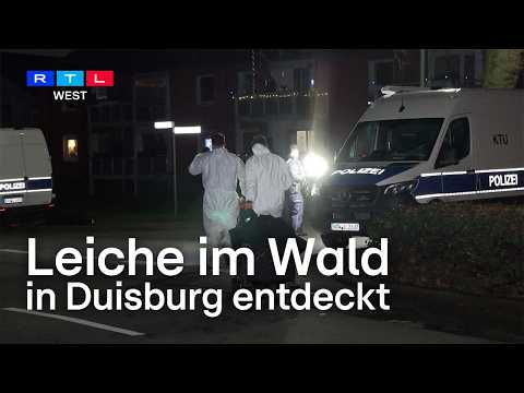 Youtube: Arbeiter finden tote Frau in Duisburg – Ermittler prüfen Zusammenhang zu Vermisster (23) | RTL WEST