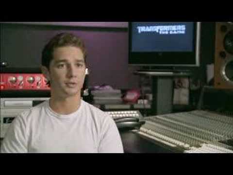 Youtube: Transformers The Game - Interview - Shia LaBeouf