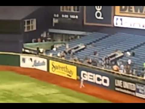 Youtube: Ghostly noise at Tropicana Field