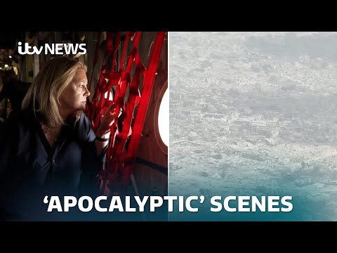 Youtube: Aerial footage filmed by ITV News shows the scale of Gaza's destruction | ITV News