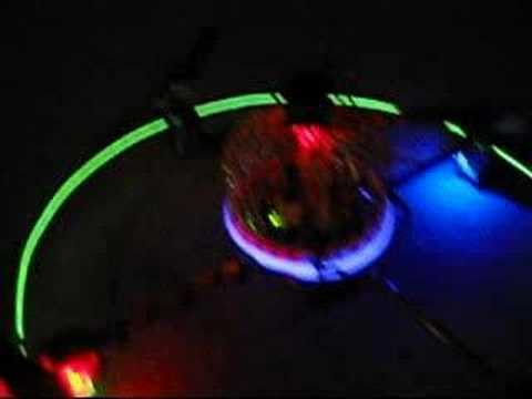 Youtube: x-ufo Glow Wire NAV lights for night flying pt1