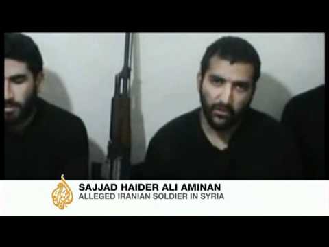 Youtube: Free Syrian Army says it captured five Iranian soldiers