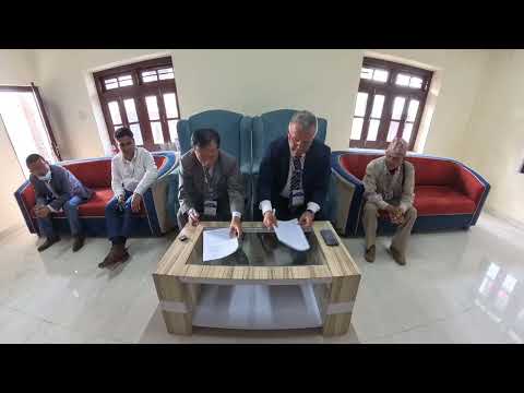 Youtube: The signing of the Agreement on the 7-km string transport project in Biratnagar, Nepal.