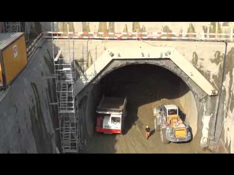 Youtube: Sprengung Rosshäusern Tunnel