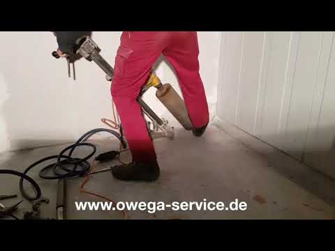 Youtube: Spaß bei der Arbeit, mit dem Kerbohrgerät...