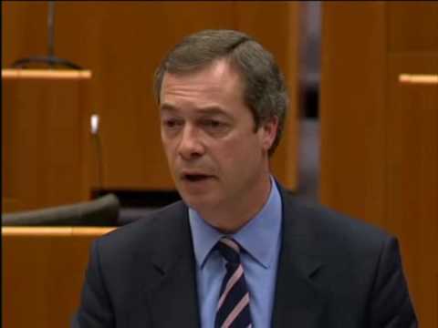 Youtube: Nigel Farage stellt Van Rompuy bloß
