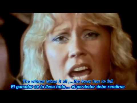 Youtube: ABBA  The Winner Takes It All HD Lyrics (Sub-Español Ingles)    —.flv